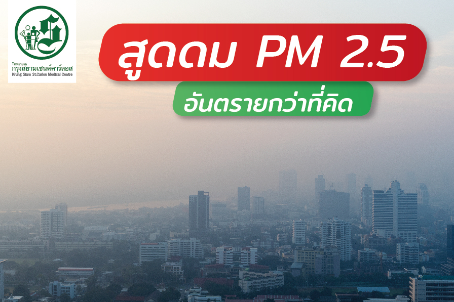 ฝุ่น PM 2.5 อันตรายกว่าที่คิด